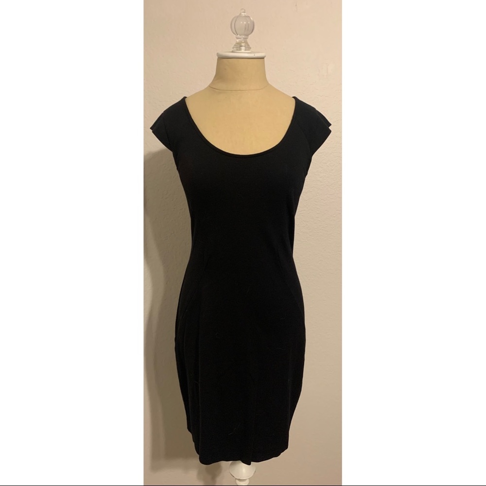 Express Scoop-neck Mini Dress